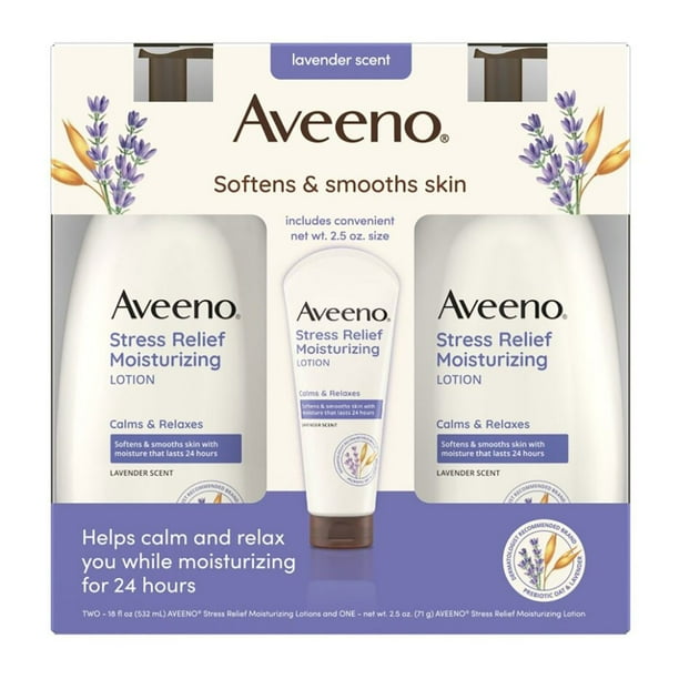 Aveeno Stress Relief Body Lotion, 3 pk. - Samsclub.com