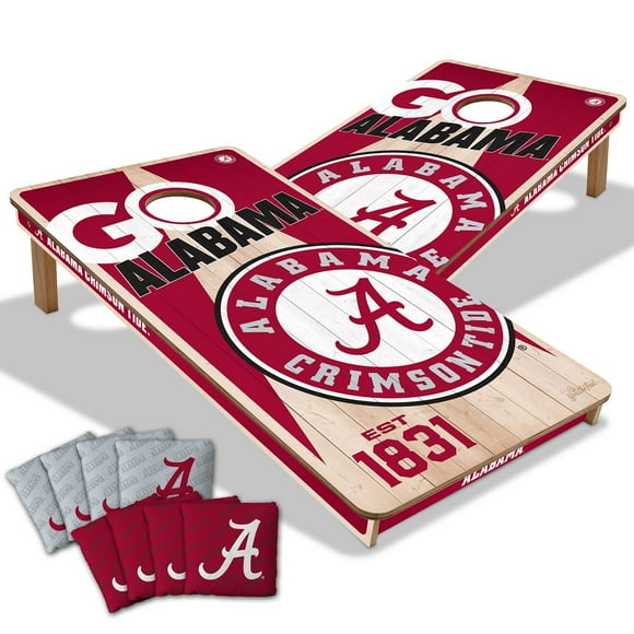 YouTheFan Alabama Crimson Tide 2'x4' Cornhole Board Set