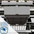 thumbnail image 4 of Member's Mark Steel Commercial Bin Rack With Wheels, 22 Bins, 36" W x 14" D x 56" H, 4 of 8