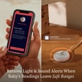 thumbnail image 5 of Owlet Dream Smart Bundle, Includes Dream Sock Monitor, Camera, and Travel Case, 5 of 6