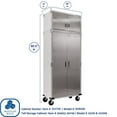 thumbnail image 5 of Seville Classics UltraHD 8-Piece Rolling Steel Garage Storage Cabinet With Stacker Set, 12 Feet Wide, 5 of 17