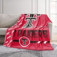 thumbnail image 2 of Logo Brands Texas Tech Red Raiders 60"x70" Super Plush Blanket, 2 of 7