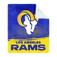 thumbnail image 3 of Logo Brands NFL Sherpa Throw Blanket, 60" x 70", Choose Team, 3 of 5