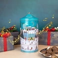 thumbnail image 3 of Silver Crane Company Musical Rotating Carousel Tin with Belgian Chocolate Pearls, 3 of 5