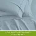 thumbnail image 7 of Purity Home 100% Organic Cotton Brushed Percale Sheet Set, Assorted Sizes, 7 of 8