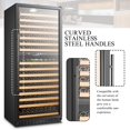 thumbnail image 13 of Lanbo 32 Inch 287 Bottle Dual Zone Wine Cooler Refrigerator, 13 of 16