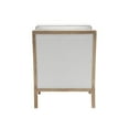 thumbnail image 8 of Member's Mark Savannah Cream Fabric Wood Trim Accent Chair, 8 of 8
