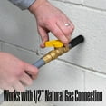 thumbnail image 8 of Westinghouse 15" or 25' Natural Gas Hose with Adapter, 1/2-Inch Diameter, For Westinghouse Tri Fuel Generators, 8 of 9