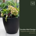 thumbnail image 7 of Mayne Modesto Round Planter, Choose Size, 7 of 9