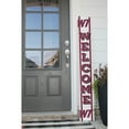 thumbnail image 2 of NCAA 8" x 60" Reversible Porch Greeter Sign, 2 of 5