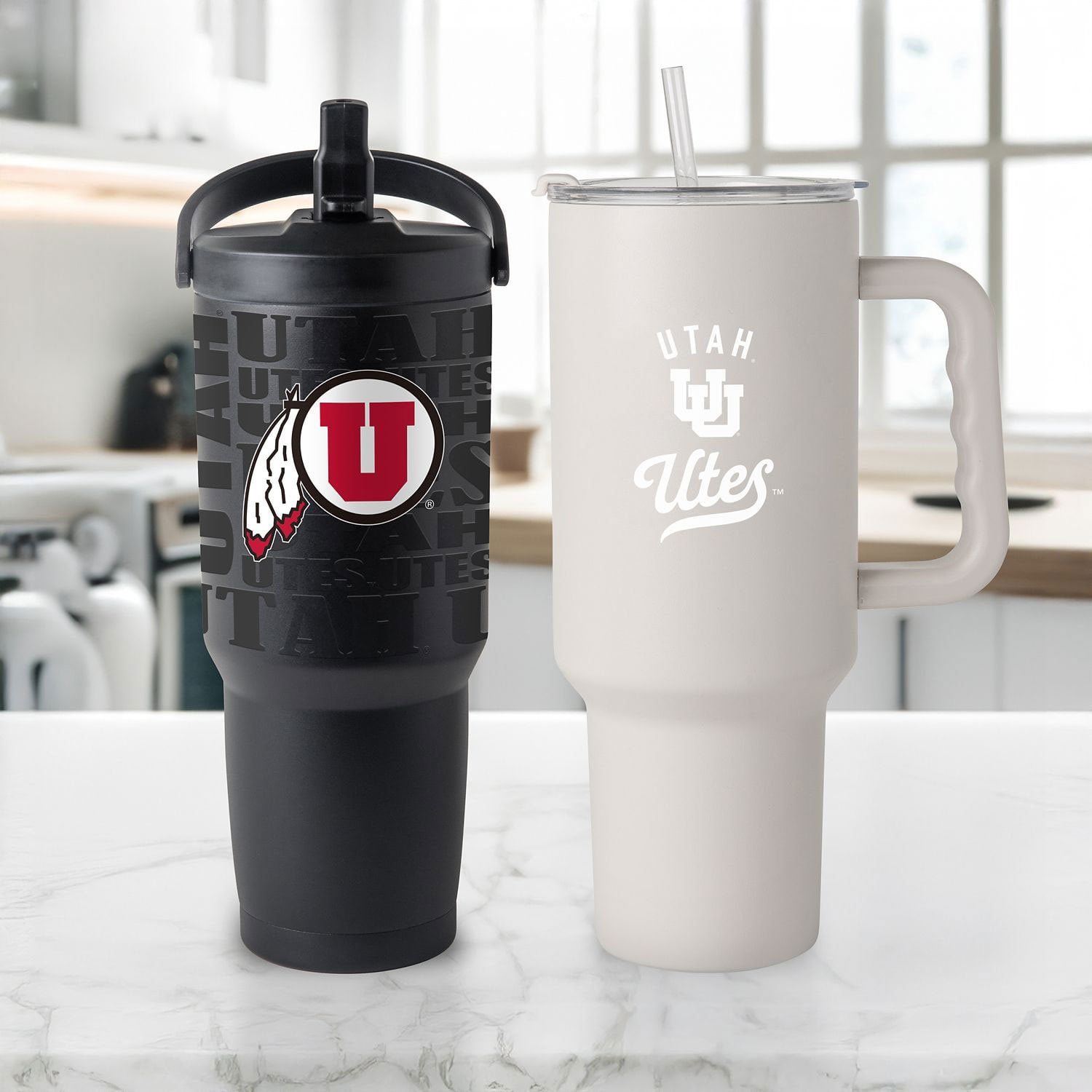 NEIGHBORHOOD LOGO TUMBLER 2個 set Logo Brands Utah Utes Stainless