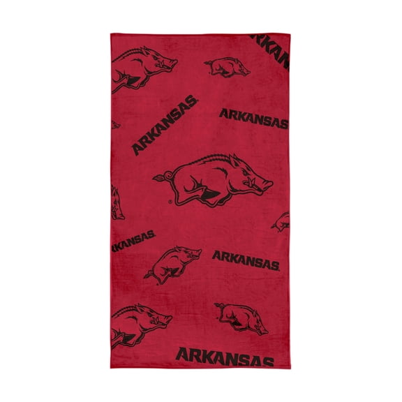 Logo Brands Arkansas Razorbacks 38"x72" Beach Towel