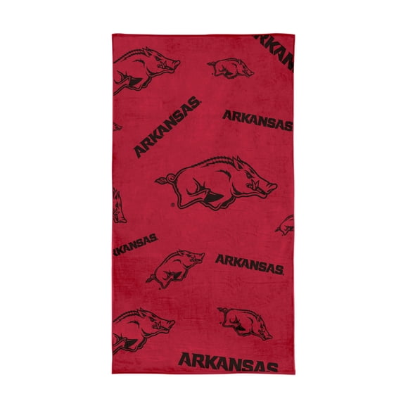 Logo Brands Arkansas Razorbacks 38"x72" Beach Towel