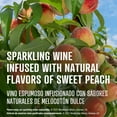 thumbnail image 4 of Woodbridge Sparkling Infusions Sweet Peach Sparkling Wine 750 ml, 4 of 5