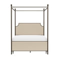 thumbnail image 7 of HH2 Home McArthur Metal and Upholstered Canopy Bed, 7 of 12
