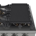 thumbnail image 8 of FORNO Spezia Pro Style Gas Range Top with Cast Iron Grates, 8 of 13