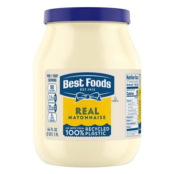 Best Foods Real Mayonnaise, 64 fl. oz.