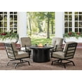 thumbnail image 1 of Member's Mark Hastings 5-Piece Fire Pit Chat Set with Sunbrella Fabric, 1 of 6