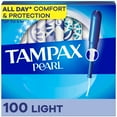 thumbnail image 1 of Tampax Pearl with LeakGuard Braid, Light, 50 ct., 2 pk., 1 of 9