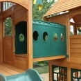 thumbnail image 3 of KidKraft Paramount Wooden Swing Set with Two Clubhouses, 3 of 10