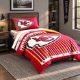 thumbnail image 4 of Logo Brands Kansas City Chiefs Twin/Twin XL Bed-In-A-Bag Set, 4 of 5