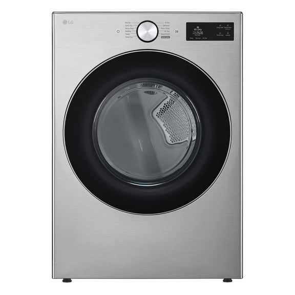 LG 7.4 cu. ft. Ultra Large Capacity Gas Dryer with AI Sensor Dry