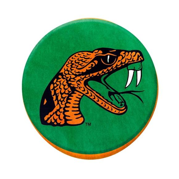 Logo Brands Florida A&M Rattlers Puff Pillow