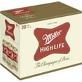 thumbnail image 1 of Miller High Life Lager Beer, 12 fl. oz. can, 30 pk., 1 of 10