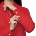 thumbnail image 8 of Gap Women's Linen Blend Button-Down Shirt, 8 of 10