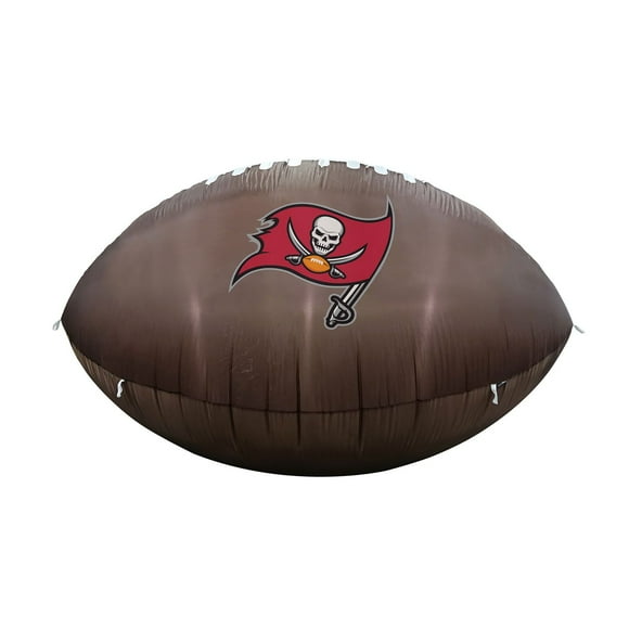 Logo Brands Tampa Bay Buccaneers Pre-Lit 10'x6' Inflatable Football