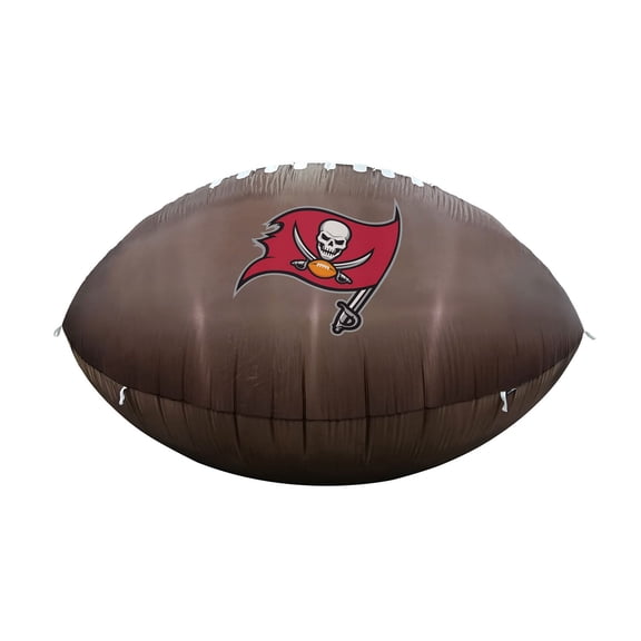 Logo Brands Tampa Bay Buccaneers Pre-Lit 10'x6' Inflatable Football