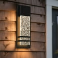 thumbnail image 3 of Cedar Hill 470 Lumen 14-in H Black Hardwired Integrated LED Outdoor Wall Light, 3 of 8