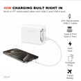 thumbnail image 5 of Tech Squared 45W Power Adapter with Retractable Cable, 5 of 5