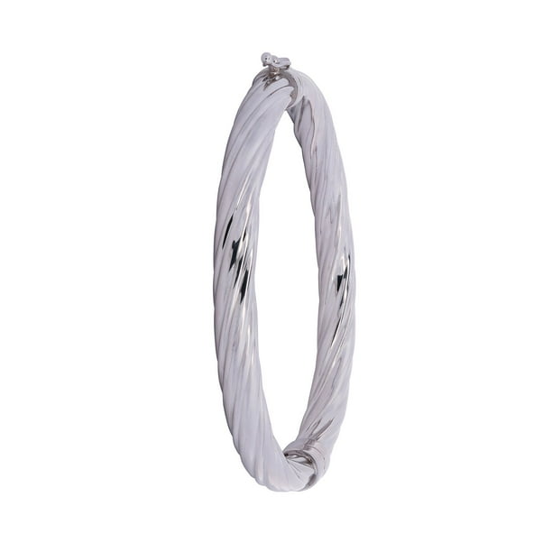 Twisted Bangle Bracelet in Sterling Silver - Samsclub.com