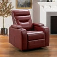 thumbnail image 1 of Clarkston Theater Recliner with Triple Power Footrest, Headrest and Lumbar, Assorted Colors, 1 of 8