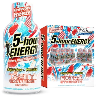 5-hour ENERGY Shot, Extra Strength, Firework Freeze 1.93 fl. oz., 24 pk.