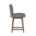 thumbnail image 13 of HH2 Home Parson Wood Adjustable Height Swivel Bar Stool, 13 of 19