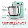 thumbnail image 6 of Dash Everyday 3-Quart Stand Mixer, 6 of 6