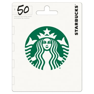 Starbucks Gift Card, Various Amounts