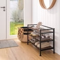 thumbnail image 10 of Seville Classics 3-Tier Resin Slat Shoe Rack, 26.5" W x 12.2" D x 19" H Assorted Colors, 10 of 22
