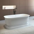 thumbnail image 7 of details by Becki Owens Freestanding Bathtub with Center Drain in Glossy White, 67" L x 31.5" W x 23.5" H, 7 of 13