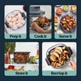 thumbnail image 7 of Ninja Crispi® Pro 6-in-1 Glass Countertop Air Fryer, 7 of 10
