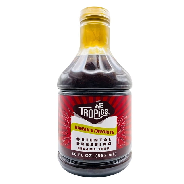 Tropics Original Oriental Dressing with Sesame Seeds, 30 fl. oz.