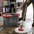 thumbnail image 2 of Simpli-Magic Multi Purpose Spin Mop Detailing Bucket System with 3 Microfiber Mop Heads and 2 Chenille Hand Gloves, 2 of 6