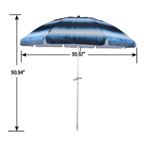 8 patio umbrella Wooden 13ft 8-Rib with Weighted Base Its straightforward assembly process and user Galtech 779 8x11' Oval Deluxe