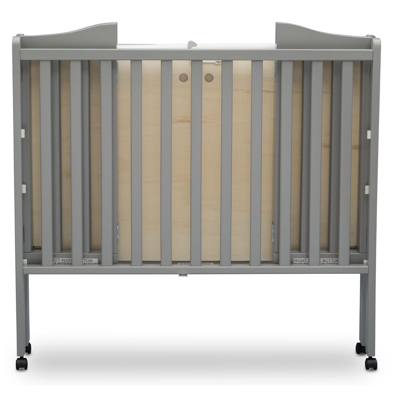 Delta Children Portable Crib with Mattress, Choose Color