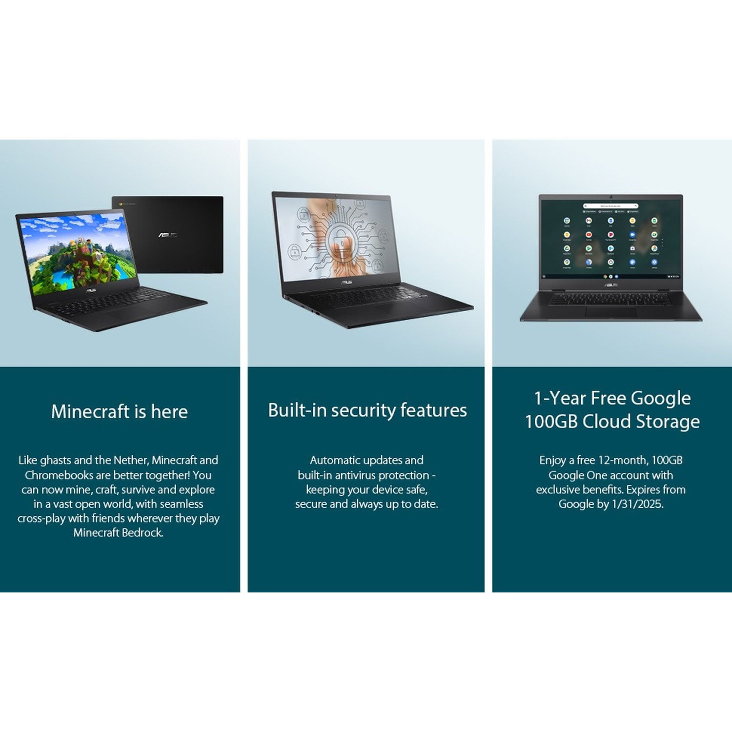 ASUS Chromebook CX1, 15.6