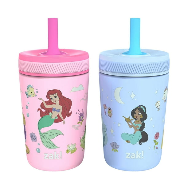 Zak Designs 12-oz. Stainless Steel Double-Wall Tumbler for Kids with Straw,  2-Piece Set - Samsclub.com