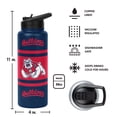 thumbnail image 4 of Logo Brands Fresno State Bulldogs Tumbler Set, 4 of 5