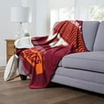 thumbnail image 1 of Officially Licensed NCAA Cloud Throw Blanket with Sherpa Back, 60" x 70", 1 of 4